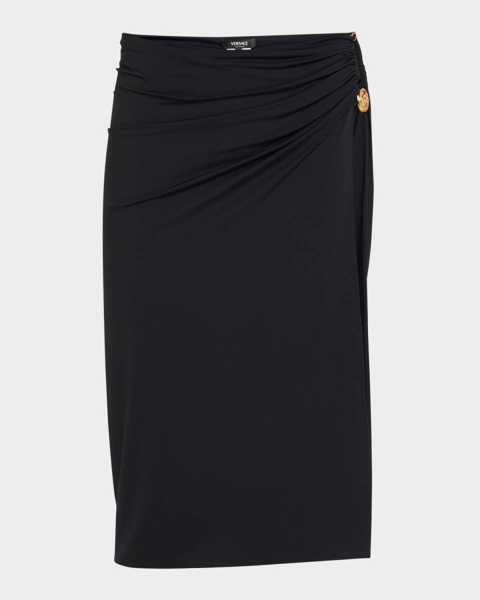 Medusa Safety Pin Pareo Coverup